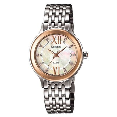 璀璨腕間，時尚之選 卡西歐SHEEN系列SHE-4040SG-7AU女士石英表深度解析
